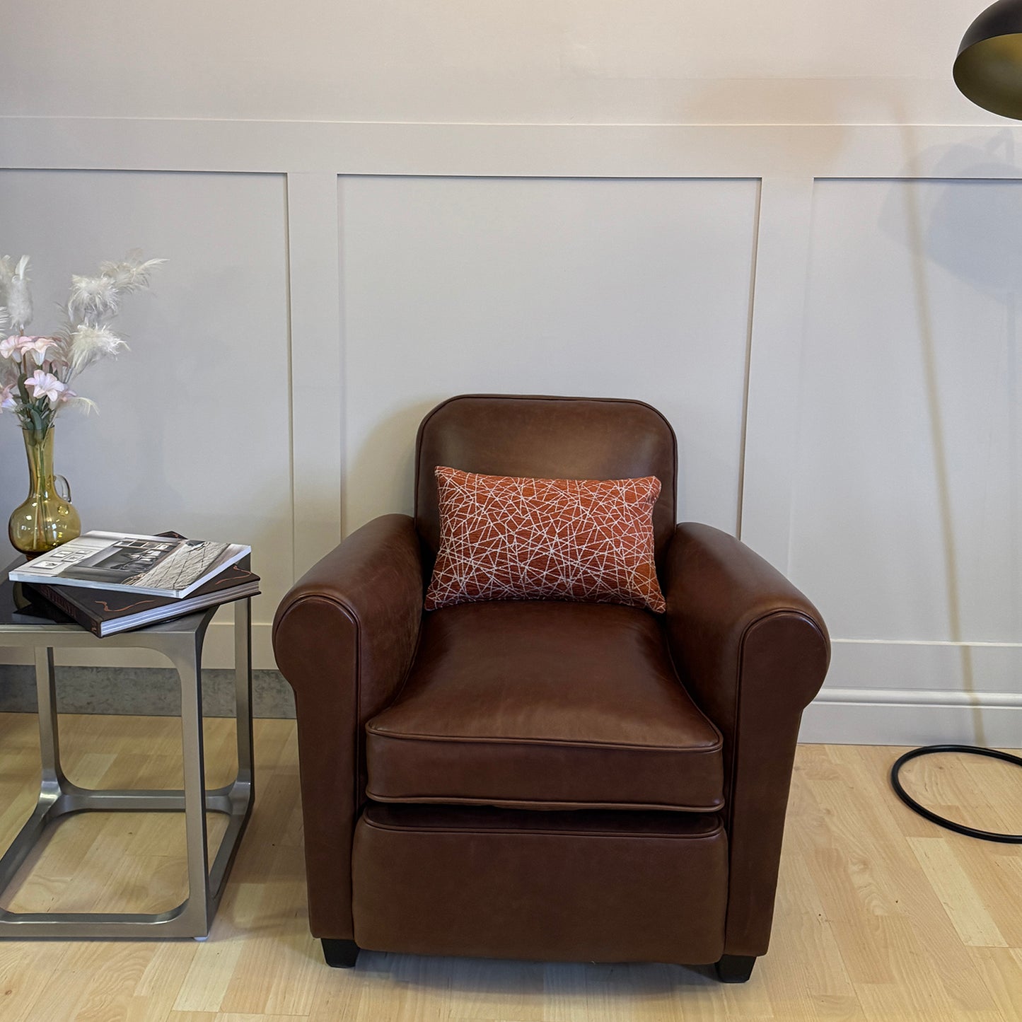 Barrington Leather Club Armchair