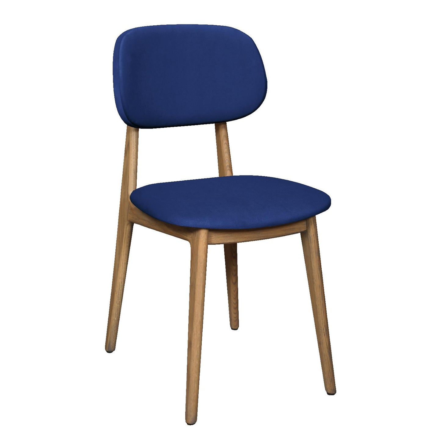 Bari Chair - Upholstered seat and back - Plush Marine - Sold in multiples of 2