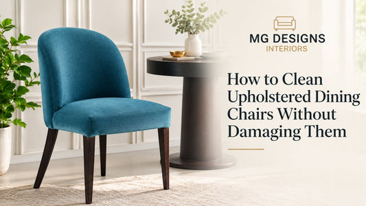 How to Clean Upholstered Dining Chairs Without Damaging Them