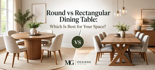 Round vs Rectangular Dining Table: Which Is Best for Your Space?