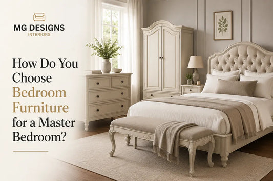 How Do You Choose Bedroom Furniture for a Master Bedroom? | MG Designs Interiors