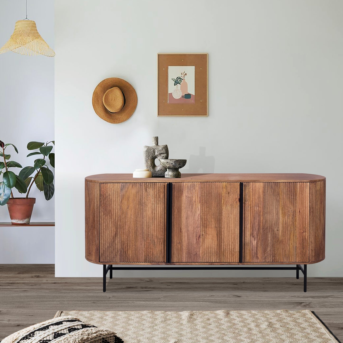 Zen Sideboard With 3 Doors