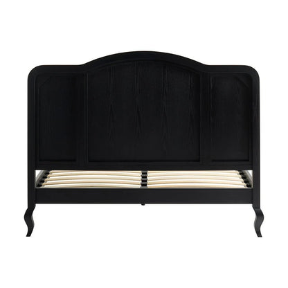 Amélie Rattan Bed Black