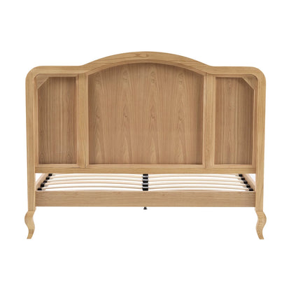 Amélie Rattan Bed Natural