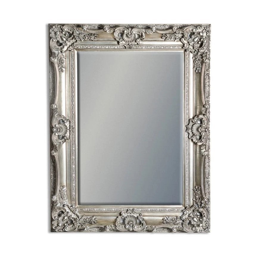 Antique Silver Regal Mirror