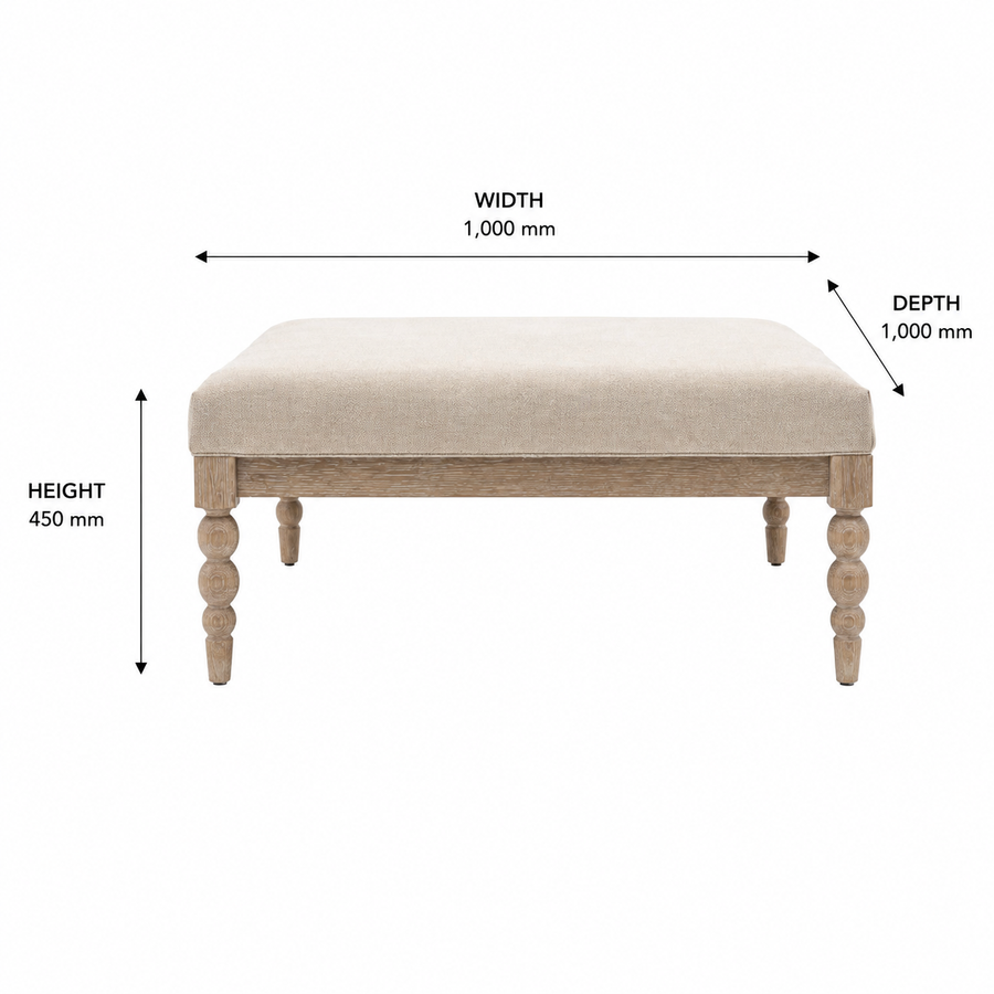 Artisan Coffee Table dimensions