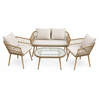 Bamboo Bohemian Furniture Set