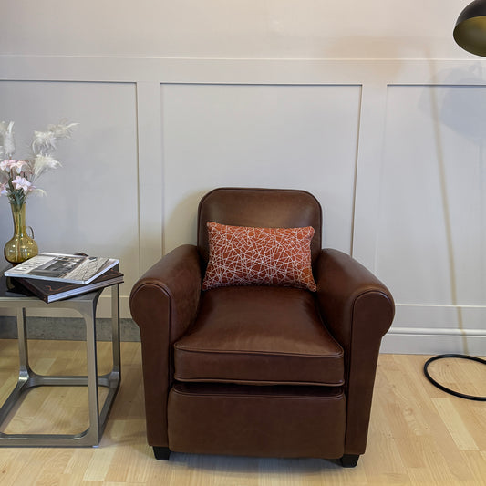 Barrington Leather Club Armchair