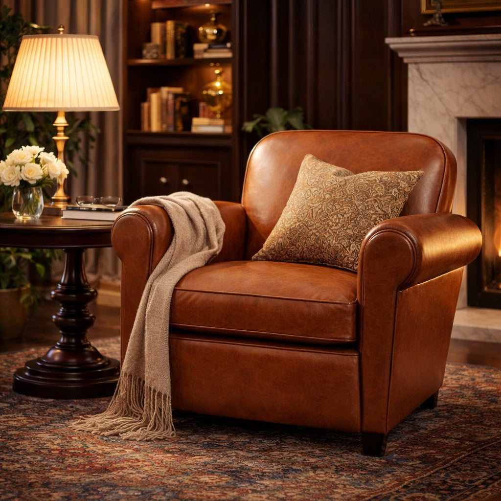 Barringtton Grande Leather Armchair