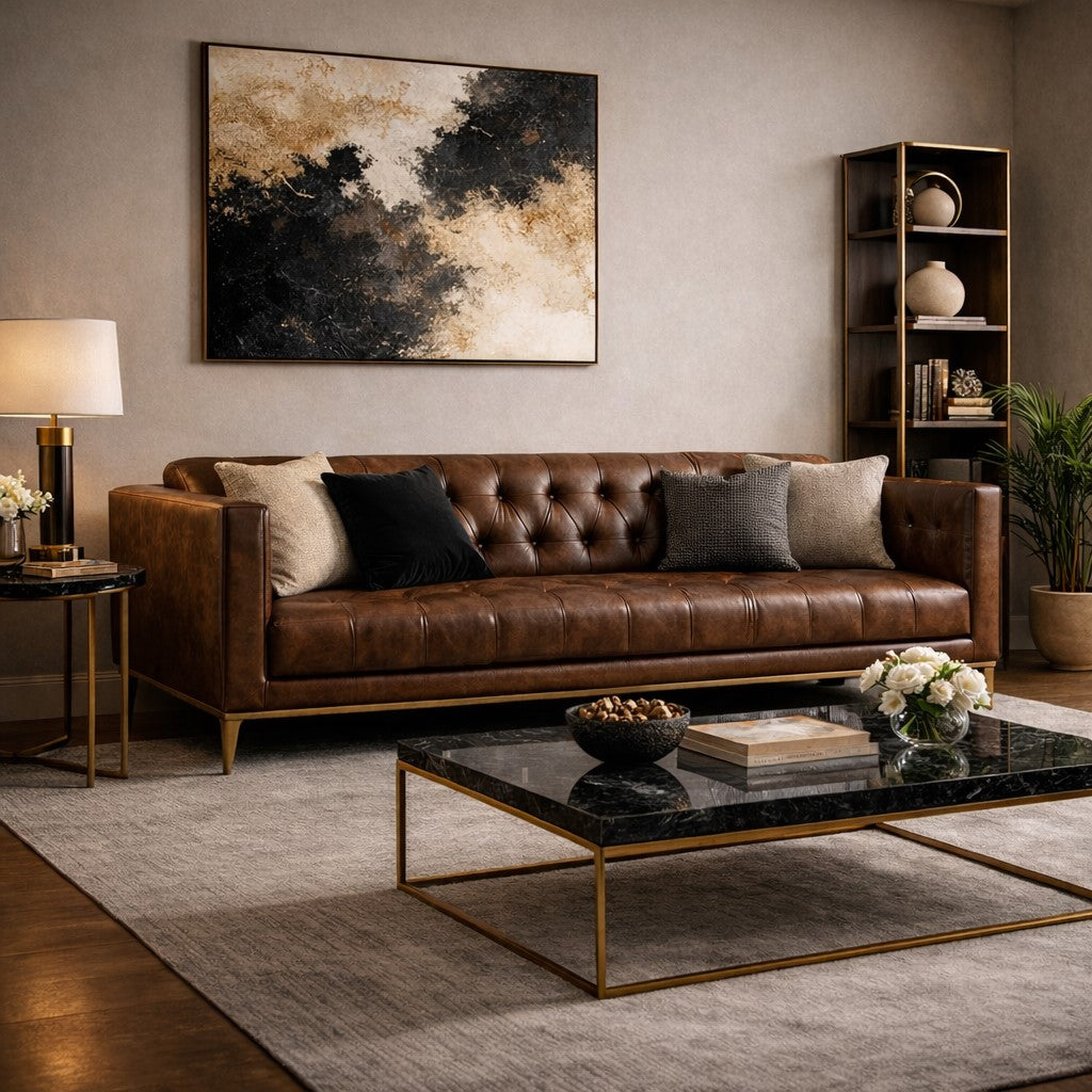Brown_Leather_Chesterfield_3_Seat_Sofa_with_Gold_Metal_Legs_life