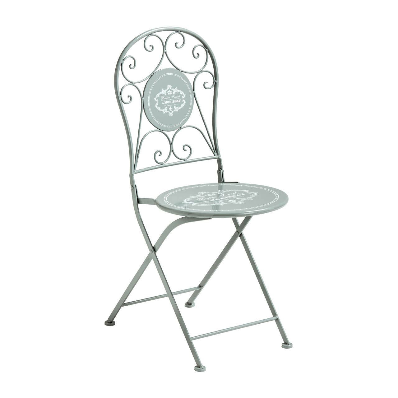 Cafe Cassis Coated Metal Chair