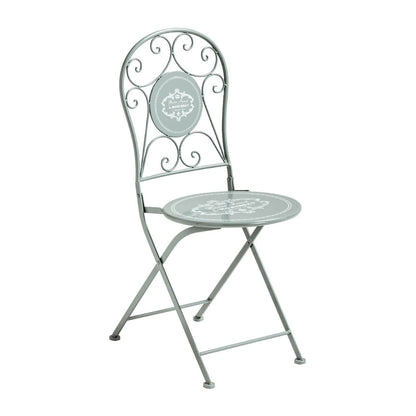 Cafe Cassis Coated Metal Chair