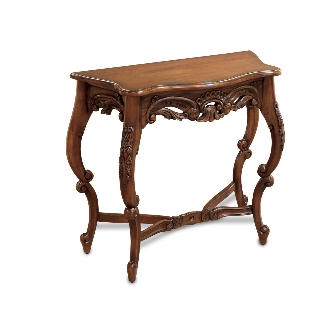 Classic Mahogany French Console Table