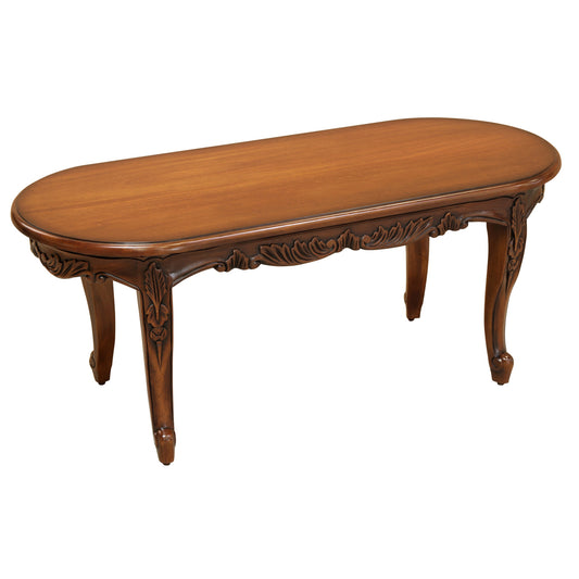 Classic Mahogany French Style Coffee Table