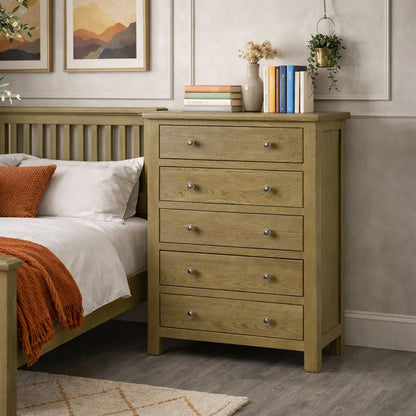 Cotswold Smokey 4 Drawer Chest