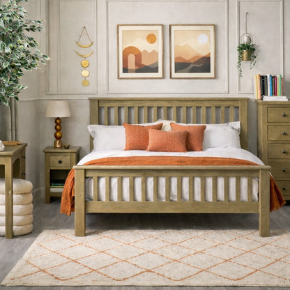 Cotswold Smokey Oak Bed Lifestyle