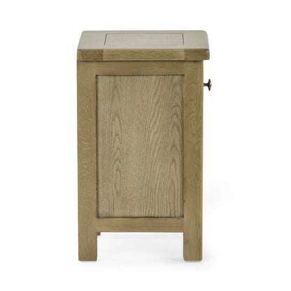 Cotswold Smokey Oak Bedside Cabinet
