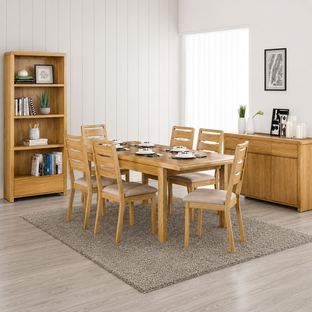 Curve Extending Dining Table