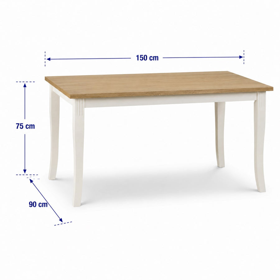Davenport Dining Table dimensions