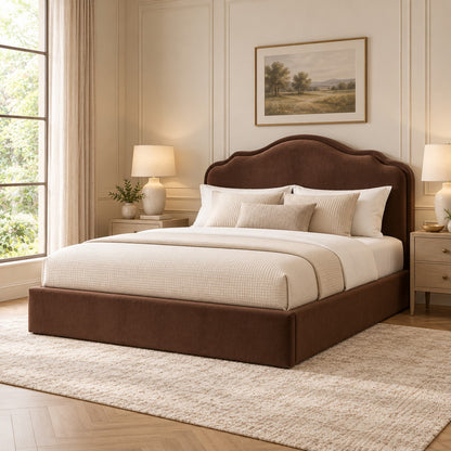 Élodie Ottoman Storage Bed Cappuccino