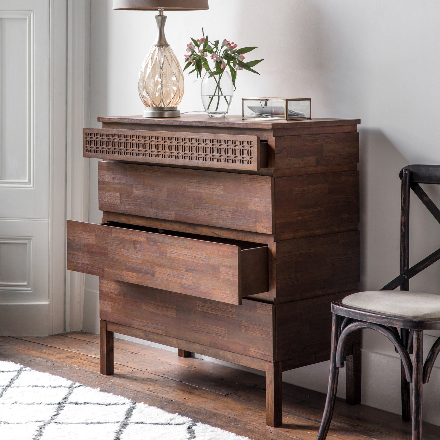 Boho Retreat 4 Drawer Chest