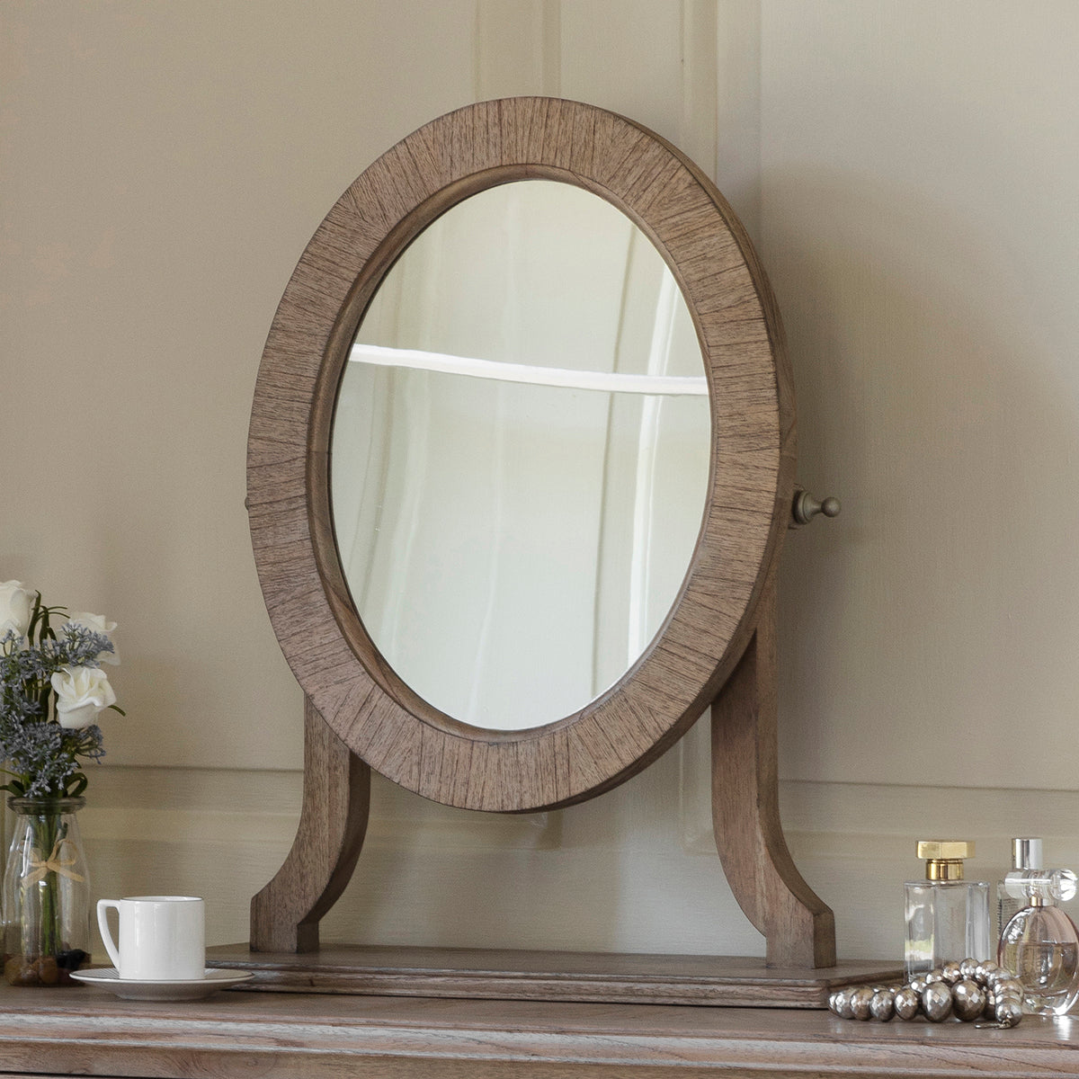 Mustique Weathered Dressing Table Mirror