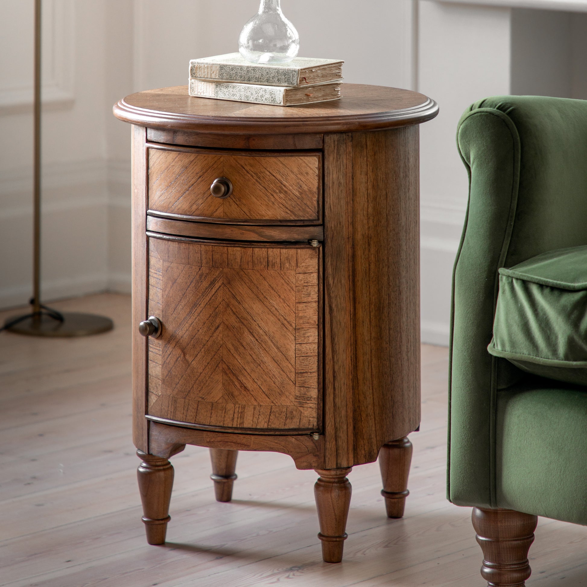 Highgrove Drum Side Table