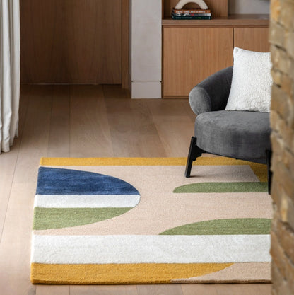 Fulton Geo Wool Rug