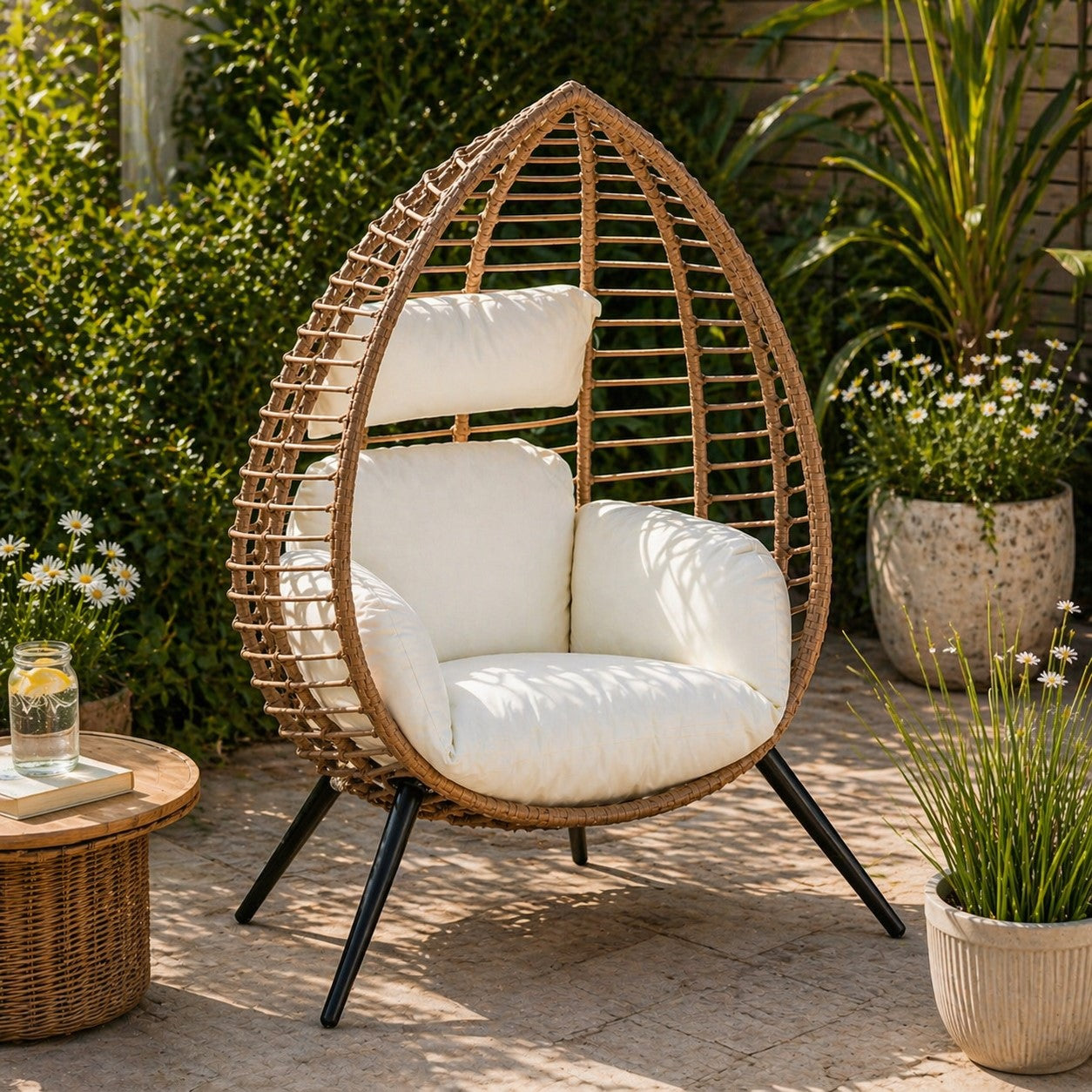 Goa Natural Rattan Effect Chair