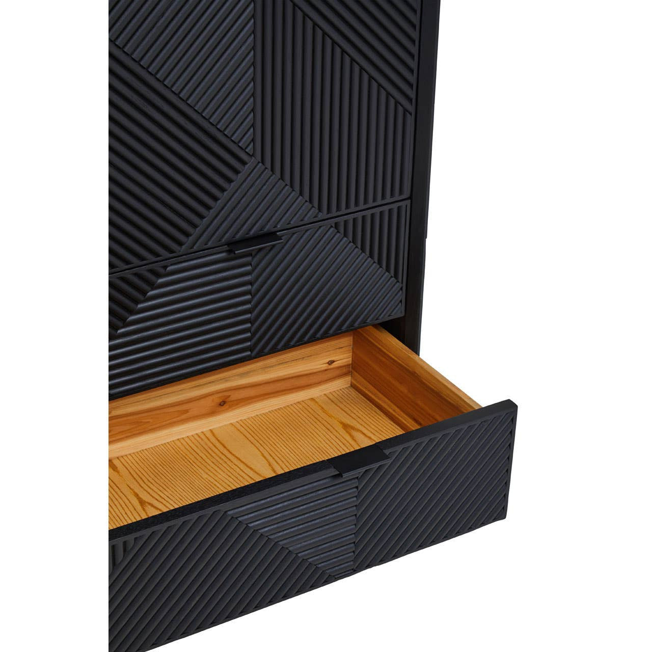 Jakara Black Finish Cabinet