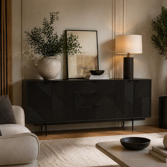Jakara Sideboard 4 Doors 3 Drawers