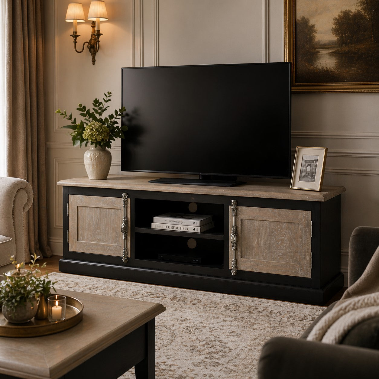 Kensington Townhouse 2 Dawer Media Unit