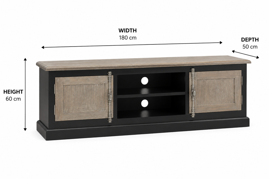 Kensington Townhouse Media Unit dimensions
