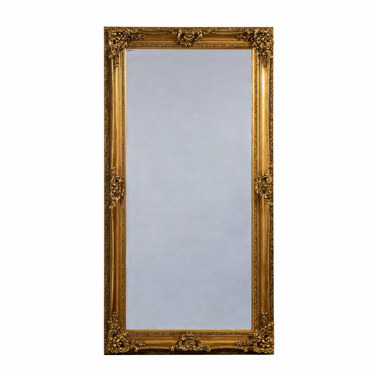 Large Antique Gold Regal Mirror