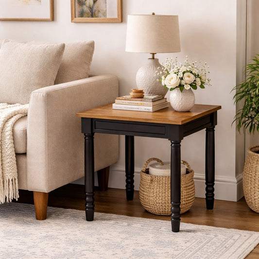 Loire Black Side Table