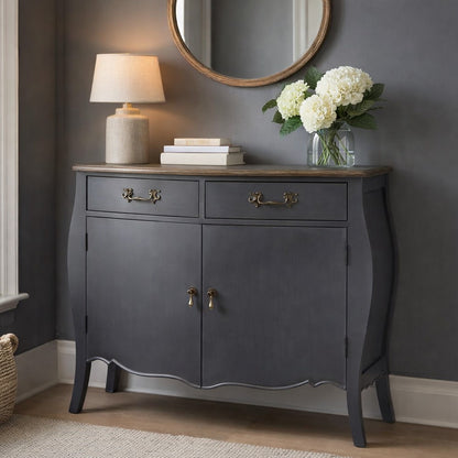 Loire Two Door Dark Grey Sideboard