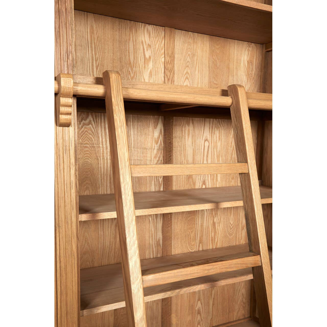 Lyon 2 Section Bookcase With Ladder