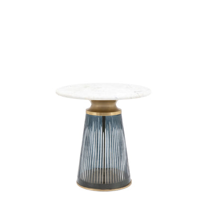 MarquisFlutedTableBlueWhite