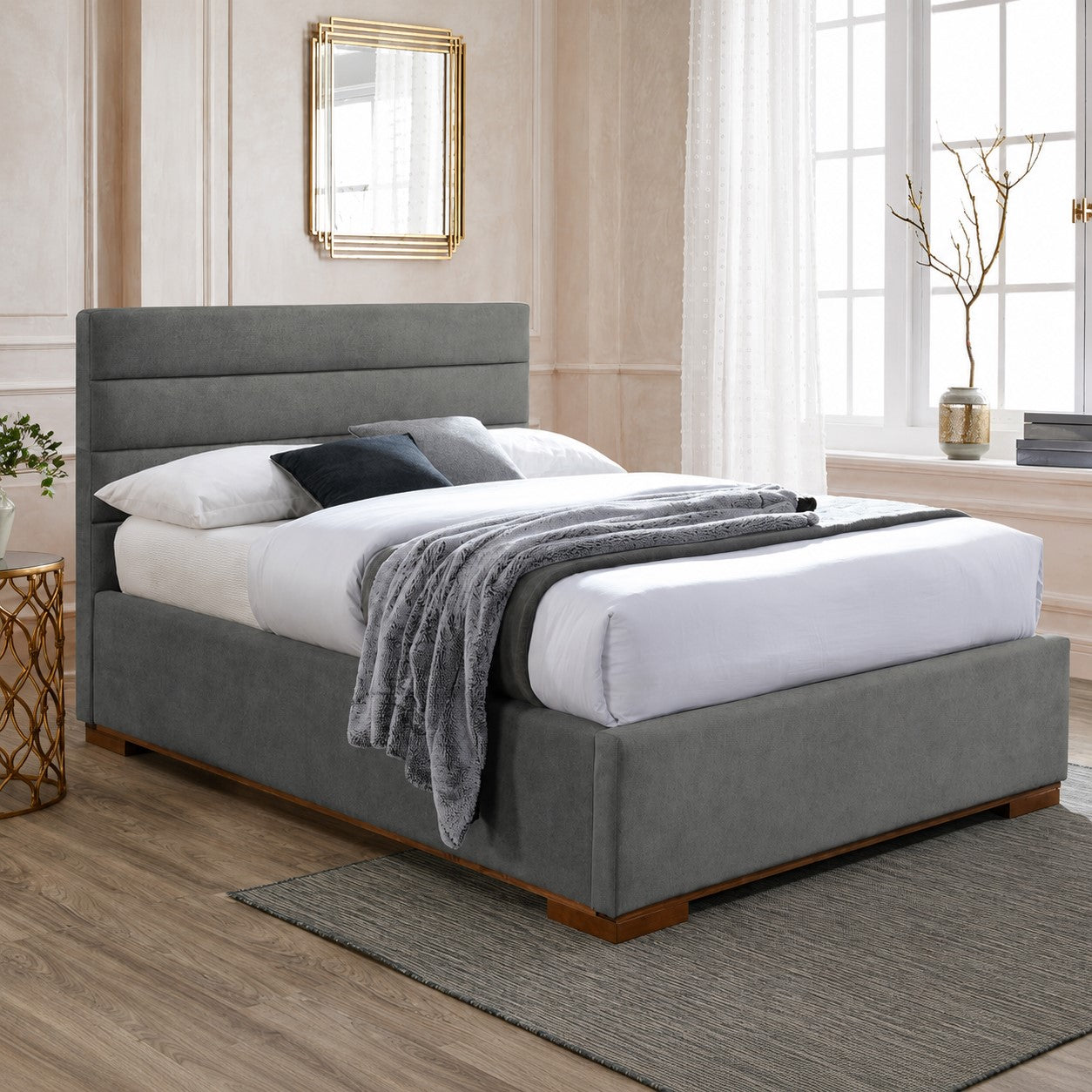Mayfair Ottoman Storage Upholstered Bed