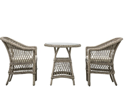 Menton Bistro Set Stone