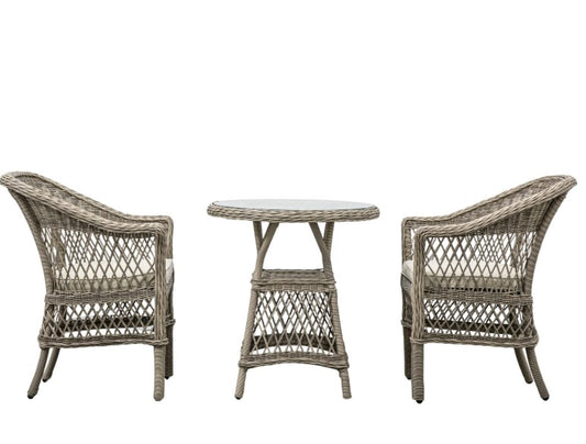 Menton Bistro Set Stone