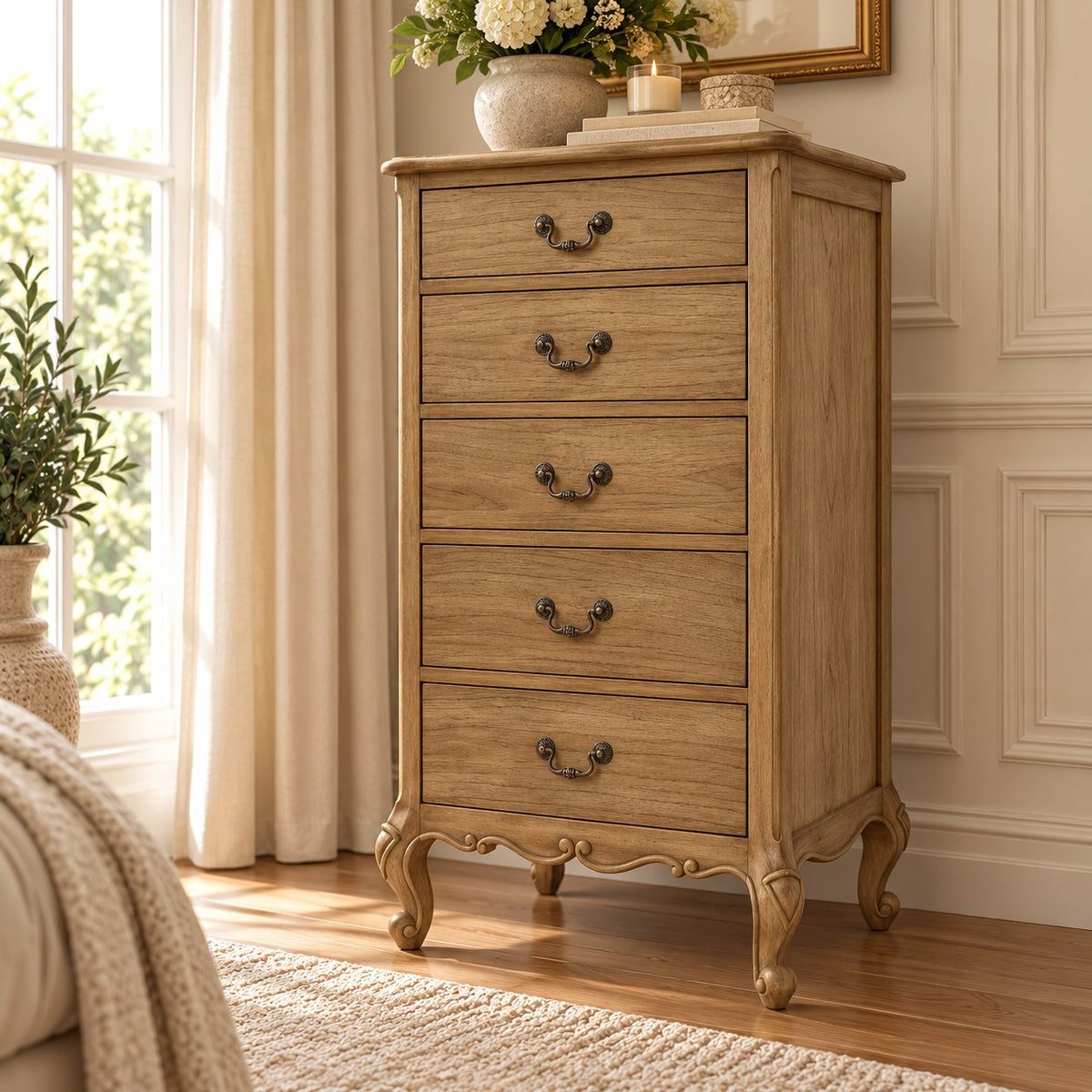 Monte Cristo 5 Drawer French Chest