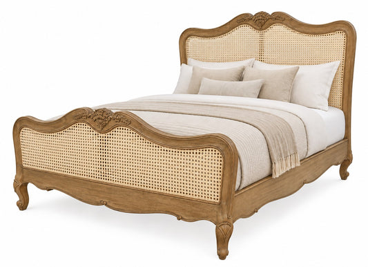 Monte Cristo French Rattan Bed