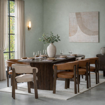 Onda Contemporary Extending Large Dining Table