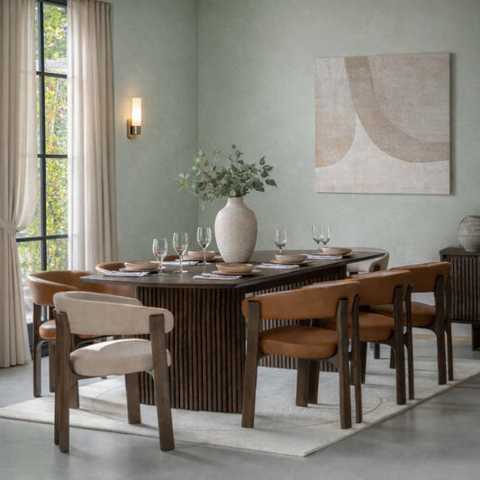 Onda Contemporary Extending Large Dining Table