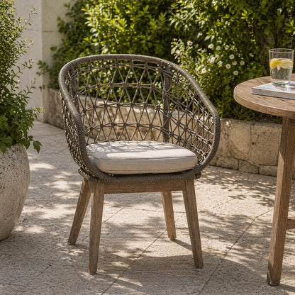 Opus Grey Woven Rope Chair