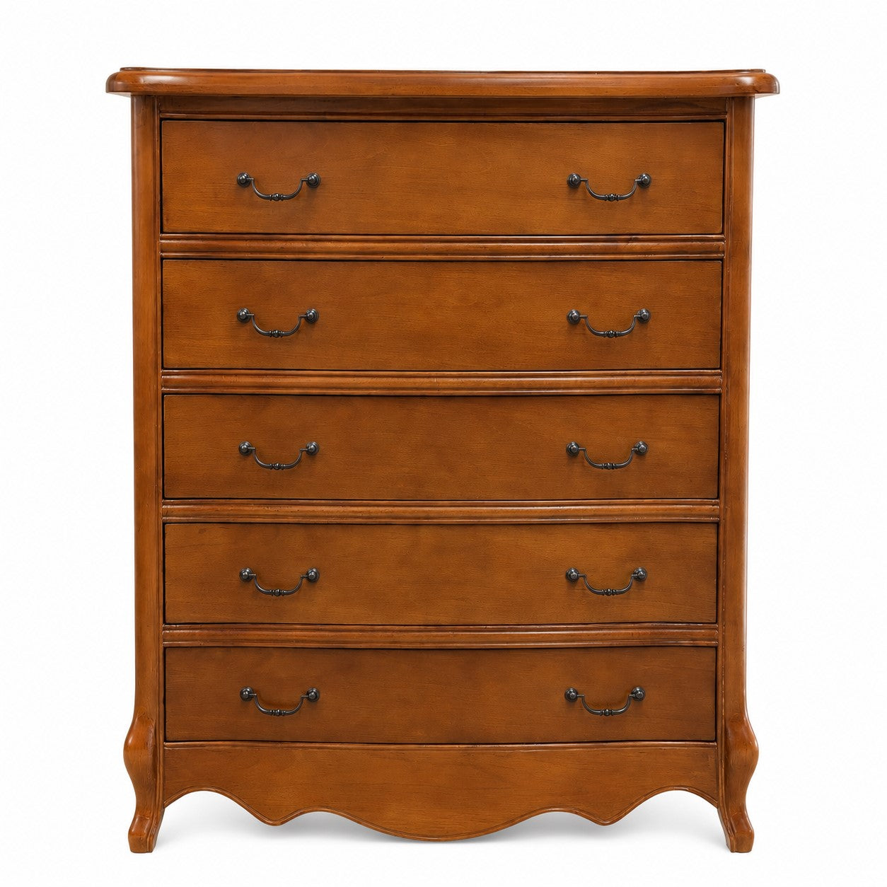 Paris Louis French light stained tall chest