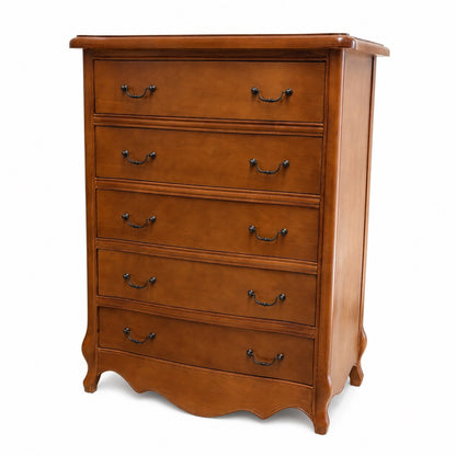 Paris Louis French light stained tall chest