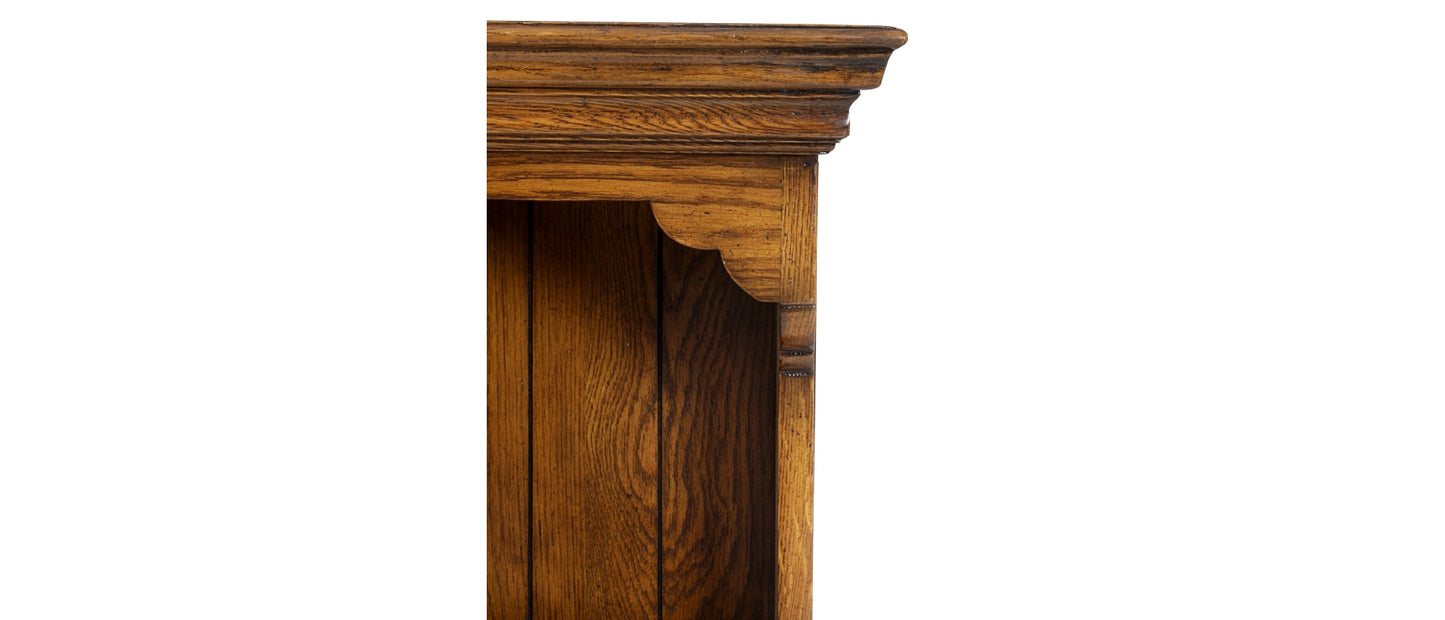 Dark Oak French Traditional Small Chubyhole Dresser