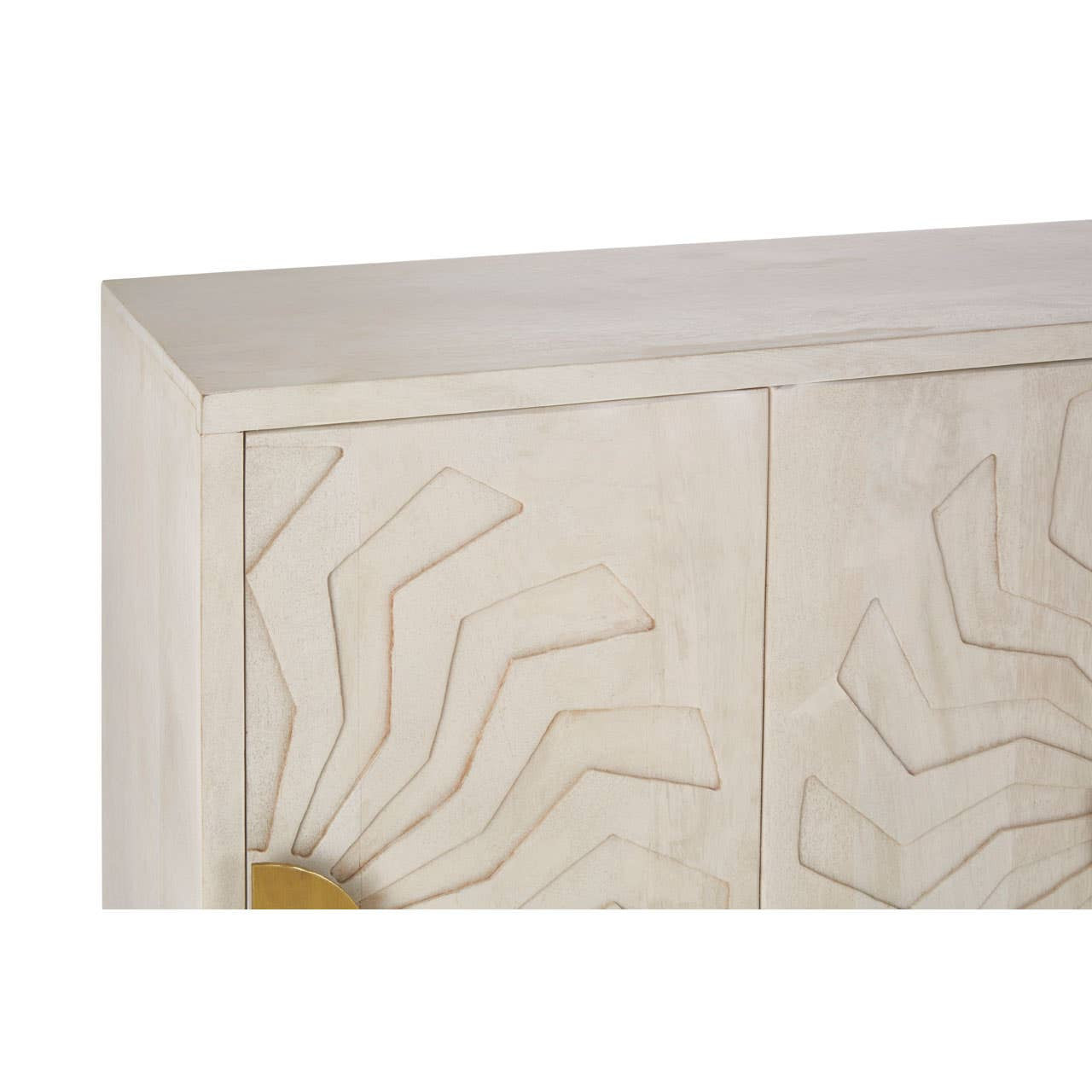 Sadras White Wash Mango Wood Sideboard